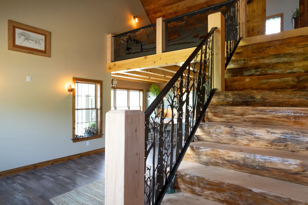 Stairs and loft