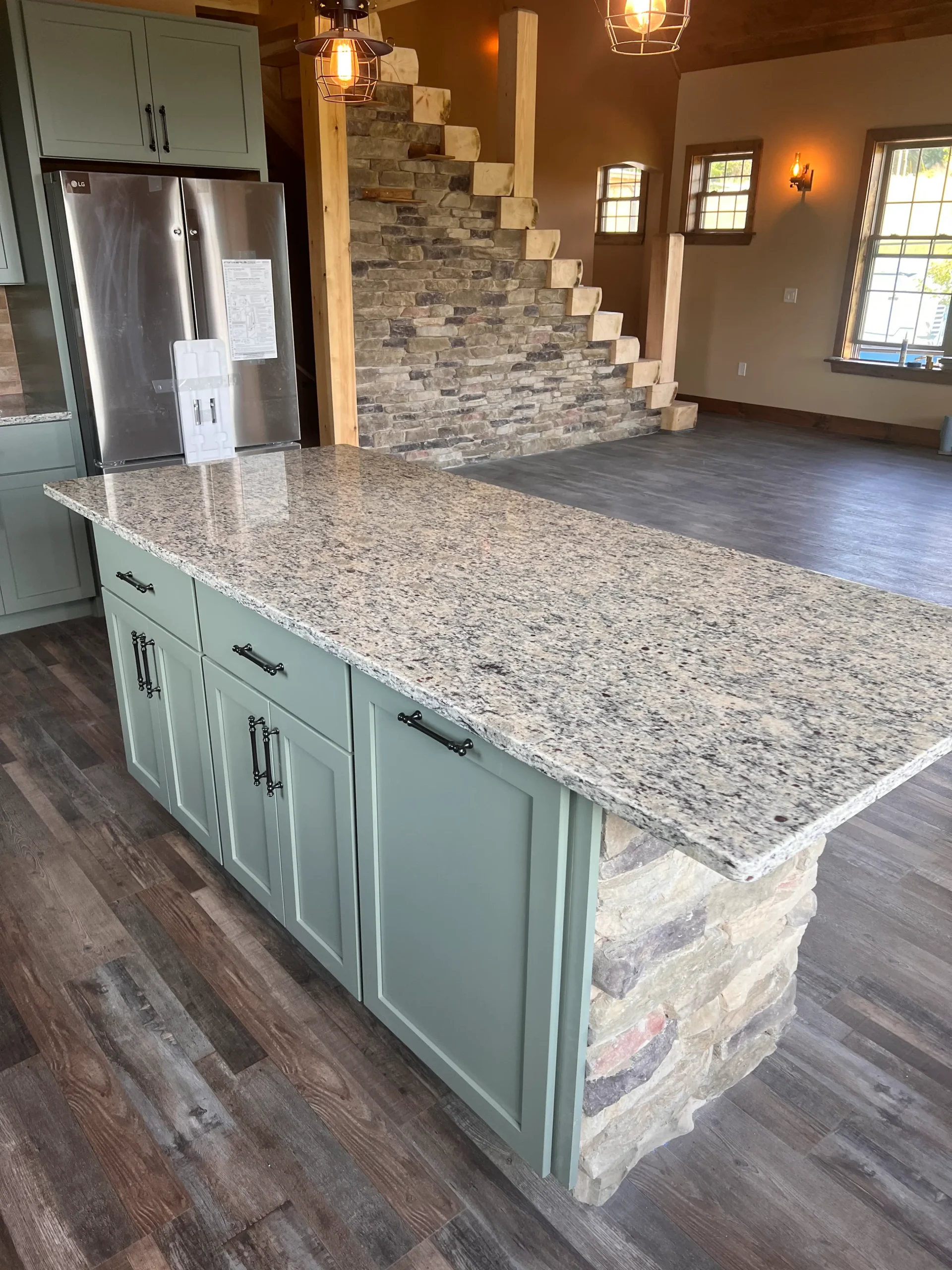 custom kitchen counter