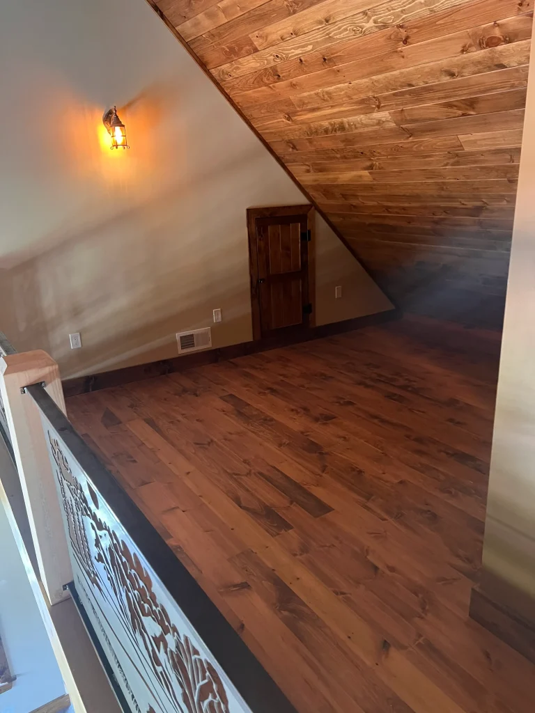 custom home design loft