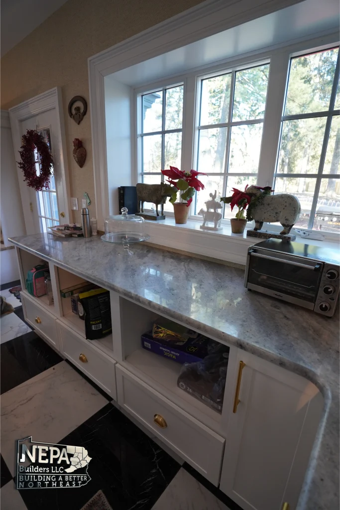 after living space remodel