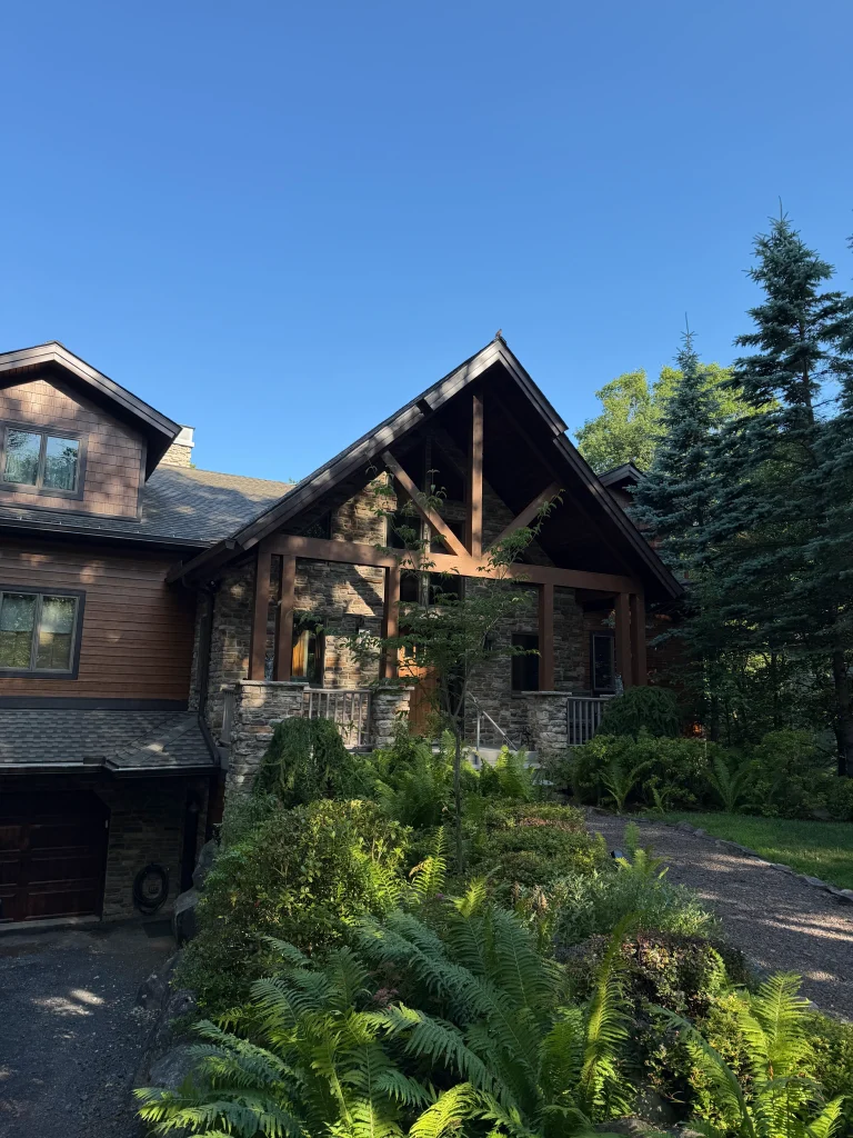 Fiber cement siding in Poconos Pines