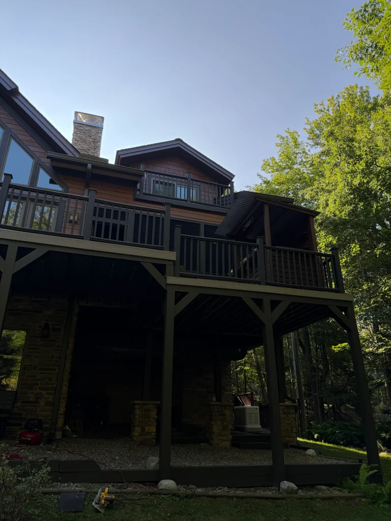 Fiber cement siding replacement in Poconos Pines