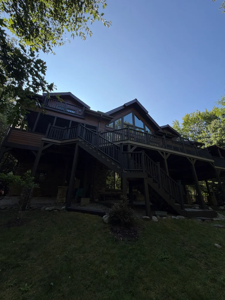 Exterior. Poconos Pines. Fiber Cement Siding.